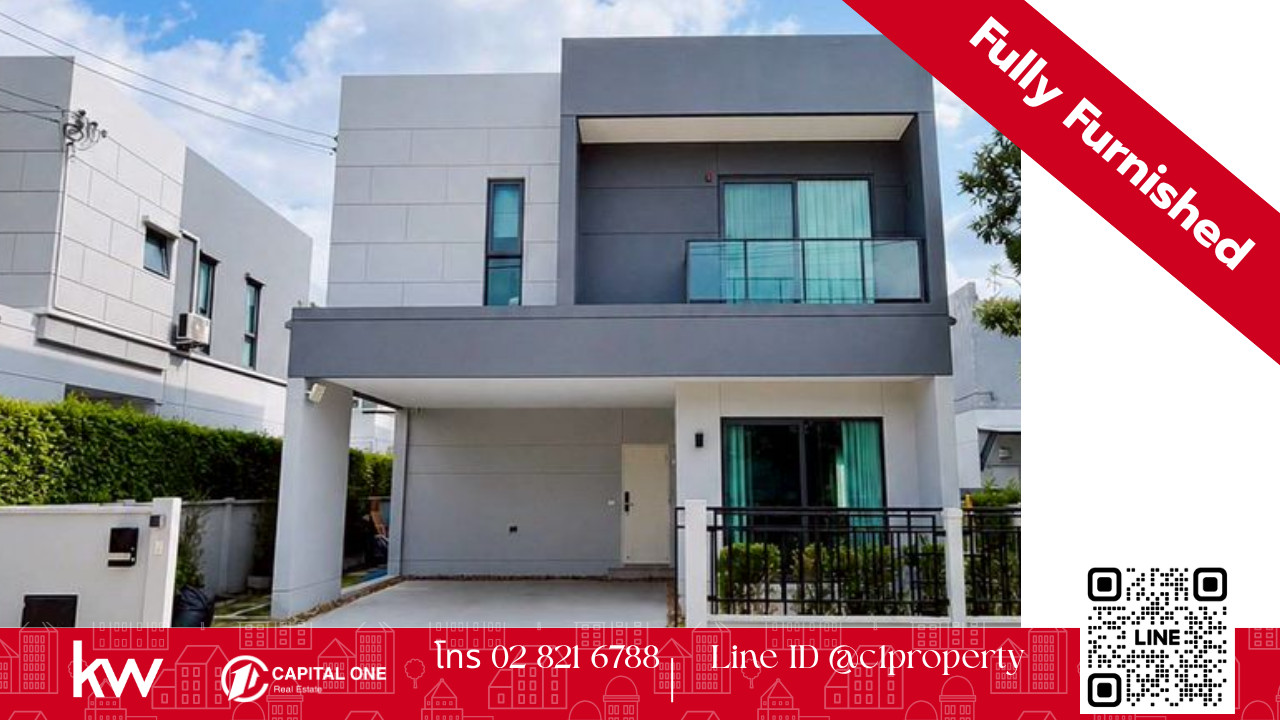 📢 🔥 Special promotion! For rent, new house, Centro Bangna, near Mega Bangna KWAG-0058. 📢 🔥 Special promotion! For rent, new house, Centro Bangna, near Mega Bangna KWAG-0058.