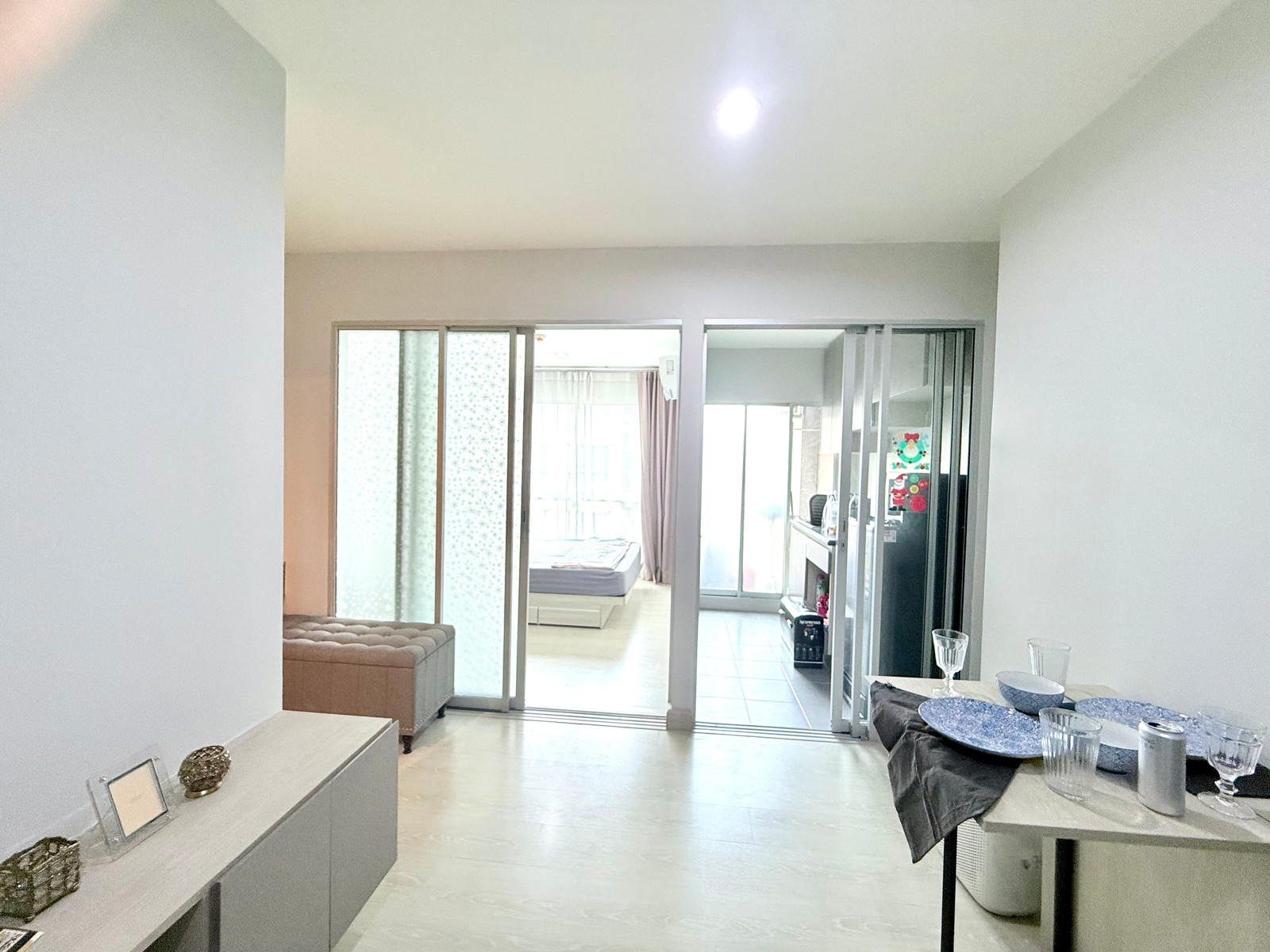Condo for sale, Niche ID Sukhumvit 113, corner room, 7th floor, near BTS Samrong, fully furnished, ready to move in, free transfer. Condo for sale, Niche ID Sukhumvit 113, corner room, 7th floor, near BTS Samrong, fully furnished, ready to move in, free transfer.