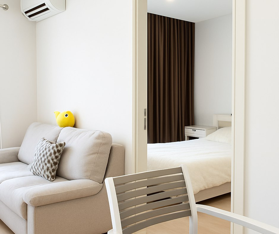 Noble revolve ratchada, best price room in the building, 1 bedroom, 3.09 MB only, beautiful room, unblocked view.