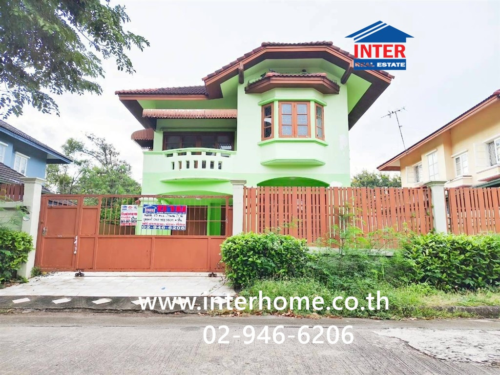 2-story detached house, 75 sq m, Flora Ville Village. Soi Suwinthawong 38 Suwinthawong Road, Nong Chok District, Bangkok 2-story detached house, 75 sq m, Flora Ville Village. Soi Suwinthawong 38 Suwinthawong Road, Nong Chok District, Bangkok