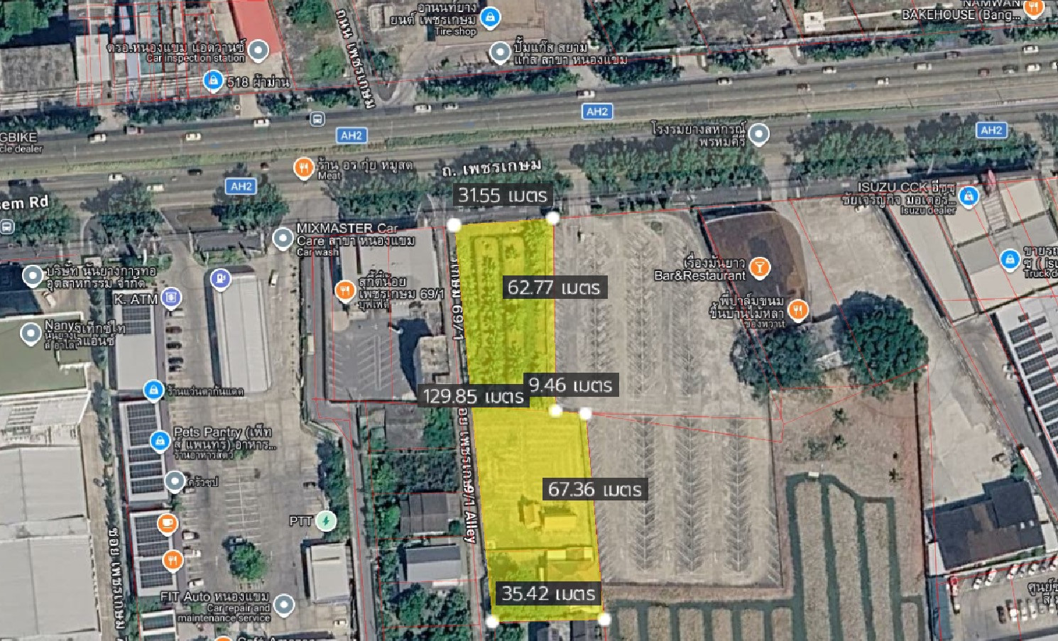 Land next to Phetkasem Road Next to Soi Phetkasem 69/1
❌❌ 250,000 sq m ‼️ only ❌❌ Land next to Phetkasem Road Next to Soi Phetkasem 69/1
❌❌ 250,000 sq m ‼️ only ❌❌