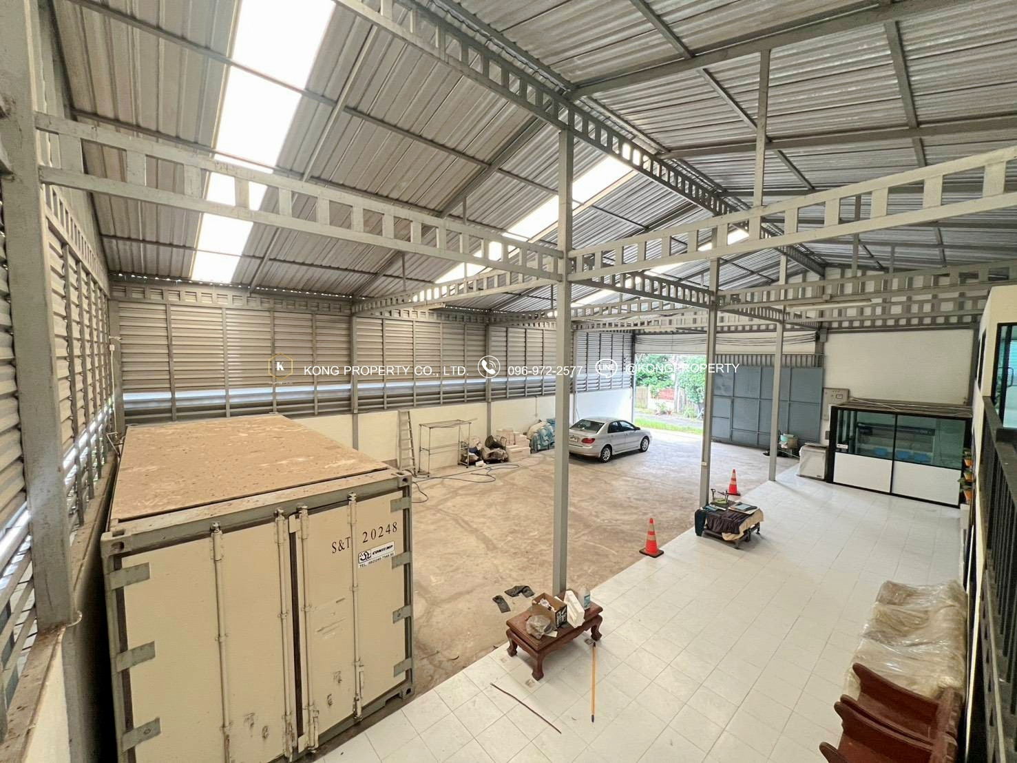 Warehouse for rent, Bang Yai, Nonthaburi, 300 sq m, 3 phase electricity, 2 floor office. – รูปที่ 3