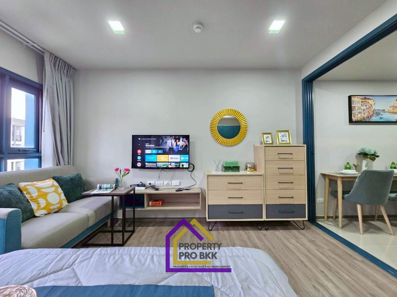 ⭐️✨ ขาย เดอะเบส สุขุมวิท 50 – ห้องสตูดิโอสวย สงบ สไตล์โลว์ไรส์ ใกล้ BTS อ่อนนุช ✨⭐️ – รูปที่ 4