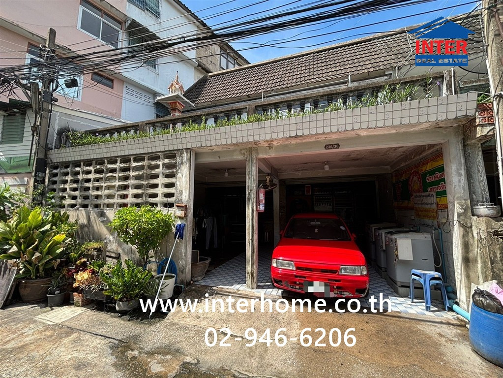 Townhouse, 2 floors, 30 sq m. Townhouse, Soi Phon Phrom, Techawanich Road, Liap Klong Prapa Road, right side, Bang Sue District, Bangkok. – รูปที่ 2