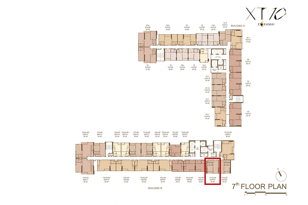 [] XT 10 เอกมัย เลี้ยงสัตว์ได้ ห้อง Loft 2 ห้องนอน 46.25 sq.m. แถมเฟอร์ยกห้อง – รูปที่ 3