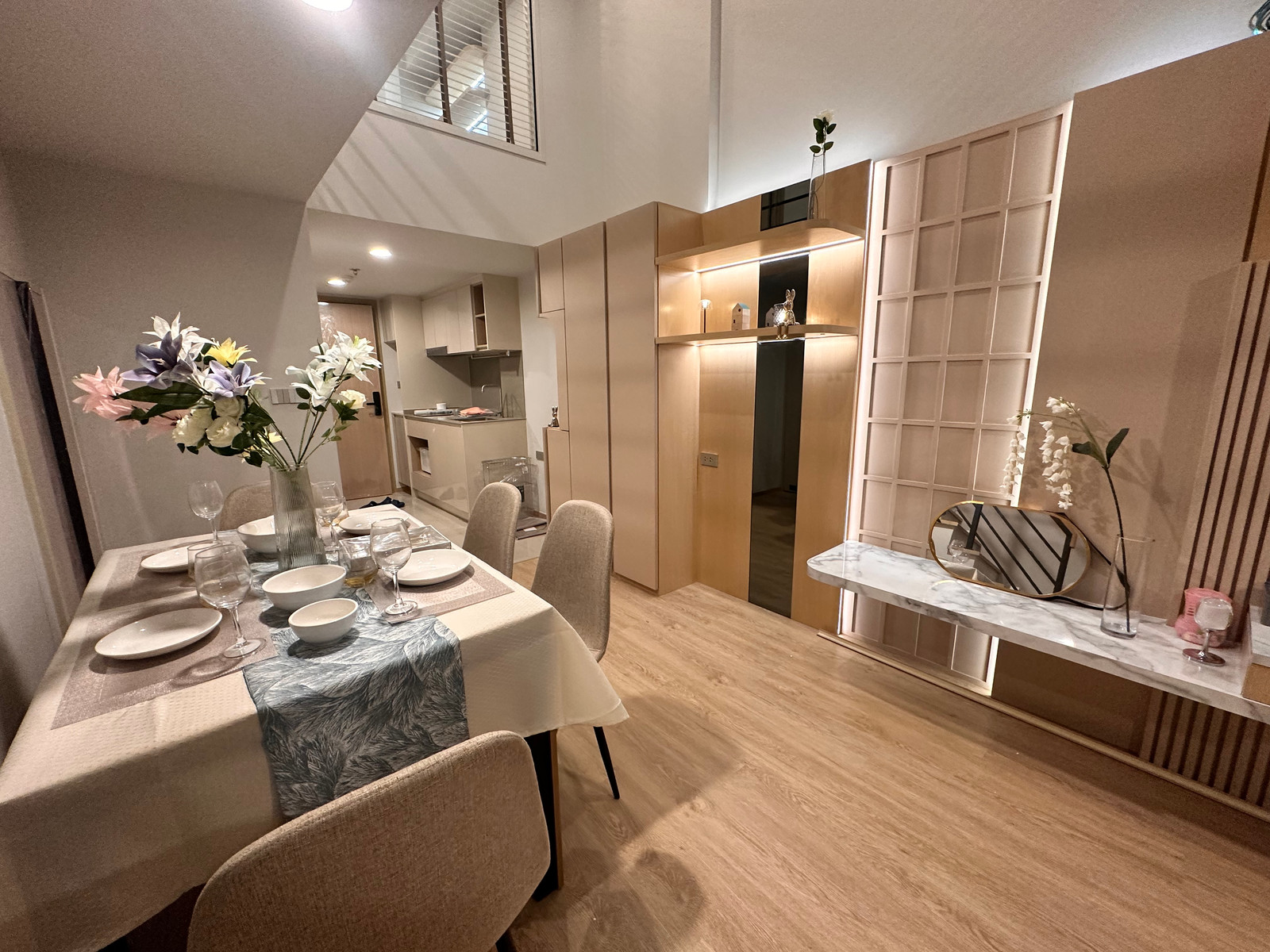 Culture chula condo.  2bed 1 bath 58ตรม ให้เช่า