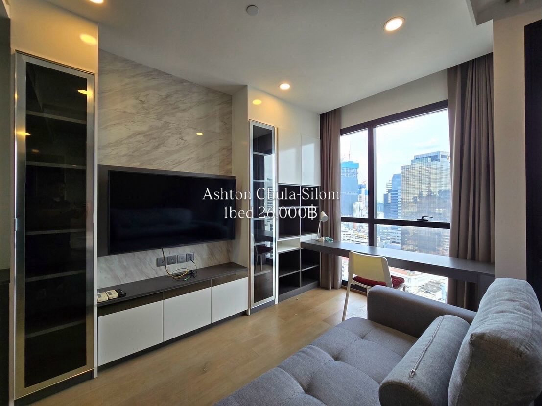 🔥 For rent Ashton Chula – Silom | 26,000฿/month 🔥🛏 1 Bedroom | 32 sq m. 📞 Contact Aomam (Agent) 📱 Tel / Line ID : 095-587-1692 💬 WhatsApp : +66 95 587 1692 🔥 For rent Ashton Chula – Silom | 26,000฿/month 🔥🛏 1 Bedroom | 32 sq m. 📞 Contact Aomam (Agent) 📱 Tel / Line ID : 095-587-1692 💬 WhatsApp : +66 95 587 1692