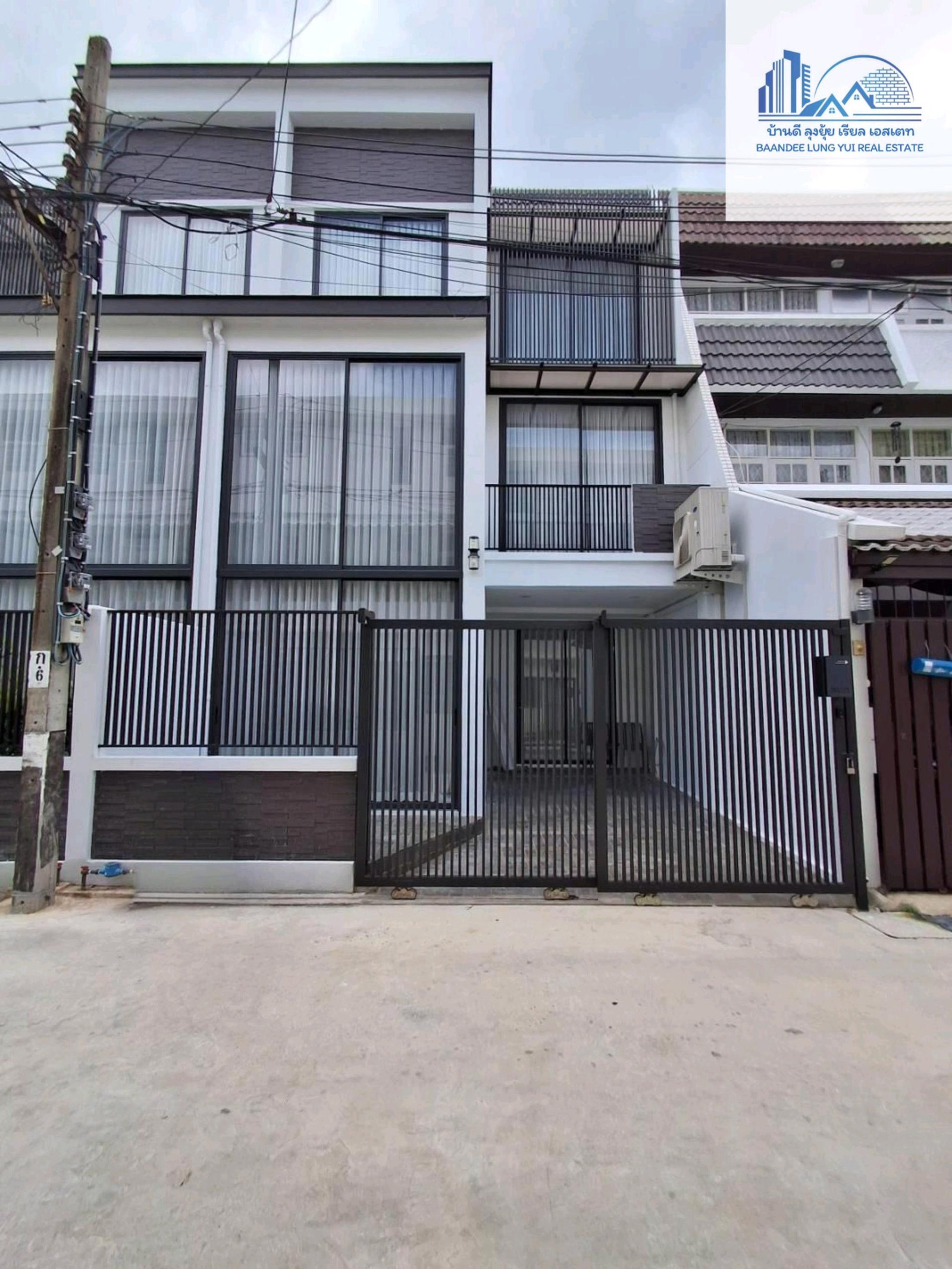 ให้เช่า Townhome สุขุมวิท 63 เอกมัยซอย 22 Modern Loft Style 🌟🌵🌟联排别墅出租，位于素坤逸路63巷，Ekkamai Soi 22，现代阁楼风格。 – รูปที่ 4