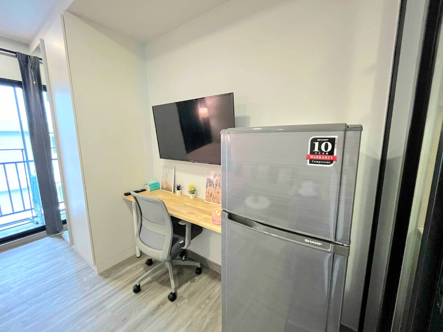 Monte Rangsit campus 22 sq m. for rent, ready to move in 10 Aug. 2026, complete with furniture + electrical appliances. – รูปที่ 2