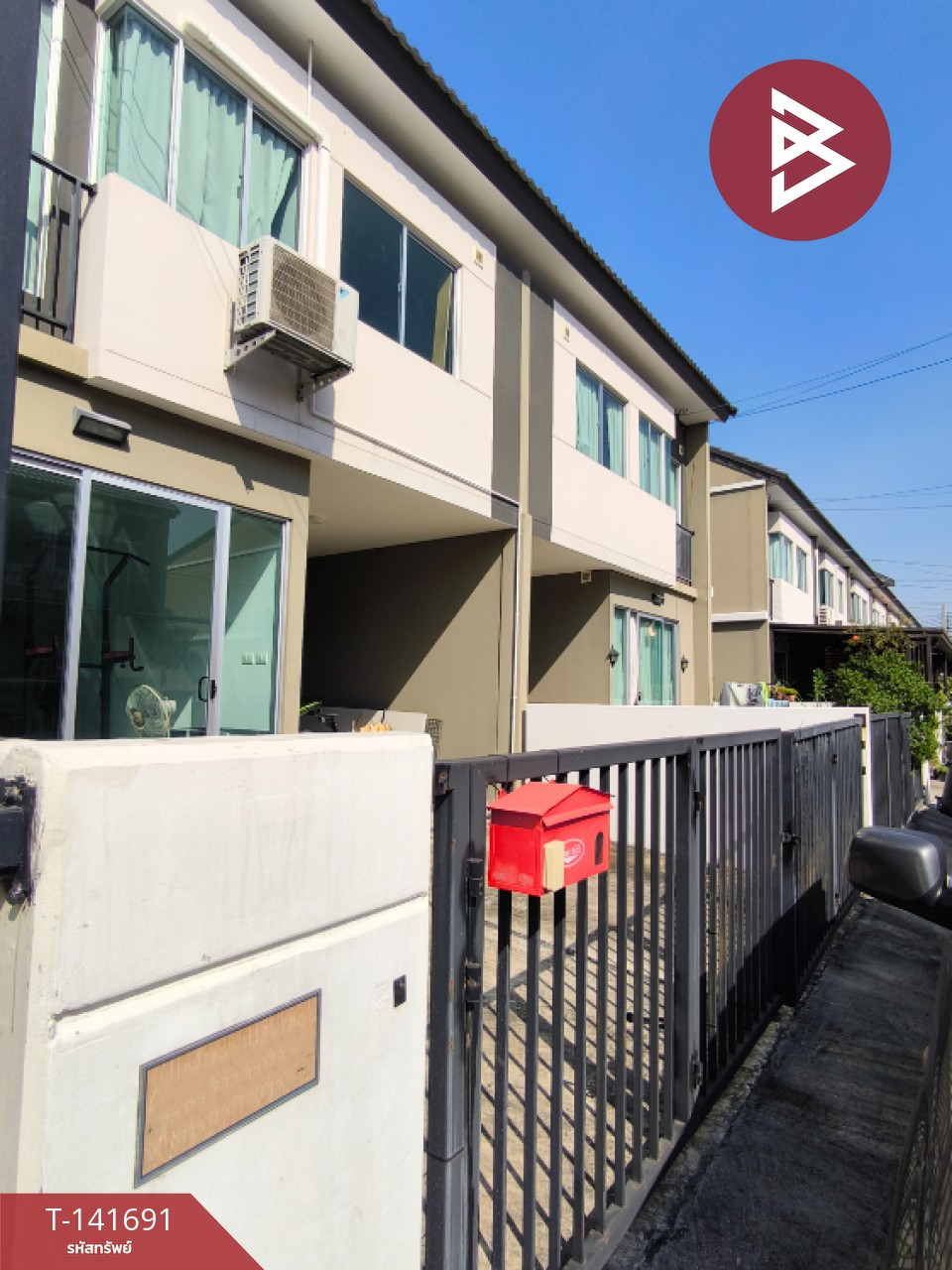 Townhouse for sale Pruksa Village 126 Theparak-King Kaew, Bang Phli, Samut Prakan – รูปที่ 2