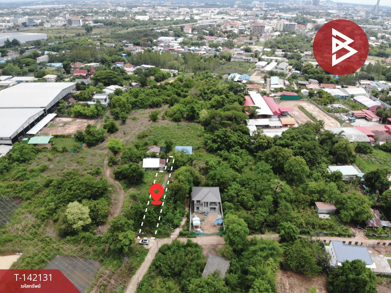 Empty land for sale, area 100 square meters, Nai Mueang Subdistrict, Khon Kaen Province, location in Khon Kaen city. – รูปที่ 2