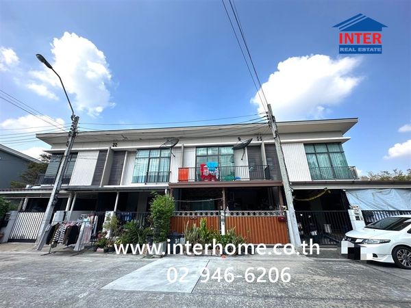 ทาวน์เฮ้าส์ 2 ชั้น 18.7 ตร.ว. หมู่บ้านพฤกษาวิลล์64 สายไหม ถนนสายไหม ถนนสุขาภิบาล5 เขตสายไหม กรุงเทพมหานคร