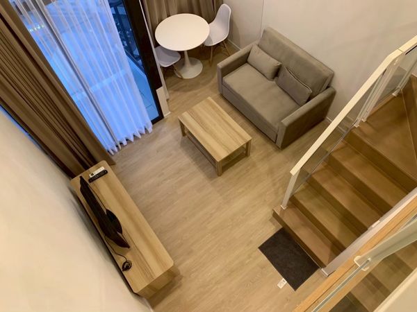 Condo for Rent – Landmark @ MRTA Station | Duplex | 1 Bed 1 Bath | 38 sqm | Floor 19 Building B | Rama 9 | 23,000 THB/month  | Ref: TR0006