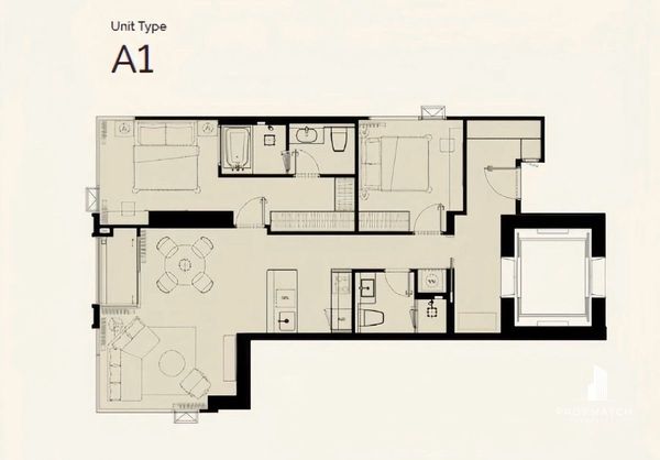 ✨Flash Deal ✨Still Sukhumvit 20  ( 2Bed 2Bath 85SQM.) พร้อมอยู่ ! เพียง  30,799,000 บาท Tel.0981315848 @propmatch