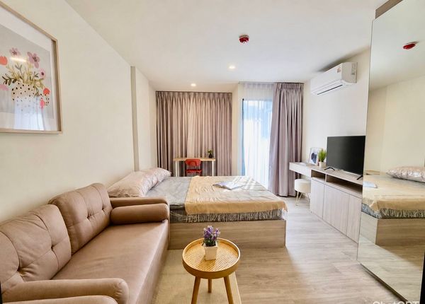 Pet Friendly for rent: Origin Play Sri Udomsuk Station, Brandnew!!!