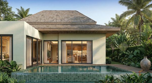 Modern 2-Bed Pool Villa with 5m High Ceiling in Thalang, Phuket