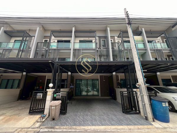 ให้เช่า บ้านทาวน์โฮม 3 ชั้น สภาพใหม่ พร้อมเข้าอยู่ ทำเลดีที่สุดย่านนนทบุรี บ้านใกล้ห้างเซ็นทรัลเวสเกต ใกล้ทางด่วน M81 กาญจนบุรี