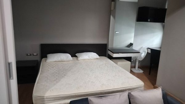 P-142303 For Rent Tree Condo Ekamai | Studio 1 Bathroom | City View | 4th Floor | Fully Furnished | Ready to Move In 📞 Line ID: @easythaihome | 085-592-2897