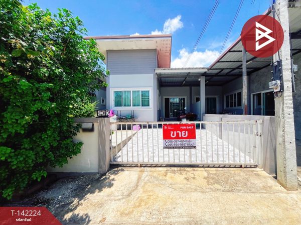 2-story townhouse for sale, area 44 sq m, Nong Bua, Kanchanaburi.