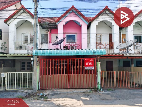 2-story townhouse for sale, area 16 sq m, Soi Thep Nakhon Gateway, Plaeng Yao, Chachoengsao.