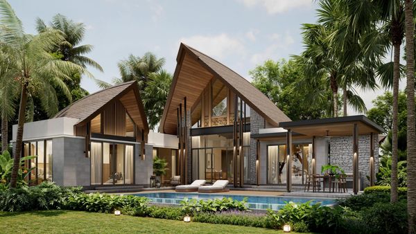 Modern Luxury 4-Bed Pool Villa in Pru Jumpa, Thalang, Phuket