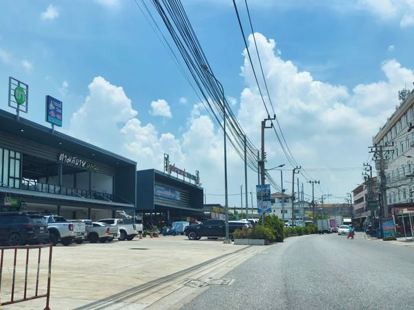 ขายที่ดิน บางนา กม. 23 บางเสาธง ขนาด 46 ไร่ พื้นที่สีม่วง ใกล้ WHA