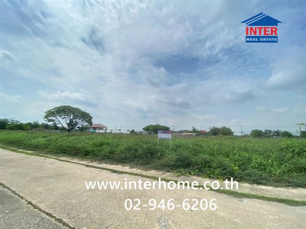 Empty land 380 sq m. Land opposite K.C. Garden Home Village 1, Soi Nimit Mai 50, Nimit Mai Road, Khlong Sam Wa District, Bangkok.