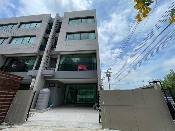 THB002 ให้เช่า โฮมออฟฟิศ 4 ชั้น ศรีนครินทร์ – ศรีด่าน 11 (แบริ่ง 68) #โฮมออฟฟิศใกล้MRTสายสีเหลือง #โฮมออฟฟิศย่านศรีนครินทร์