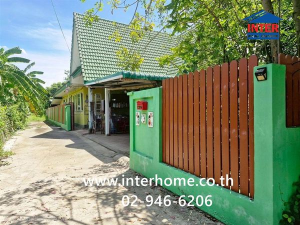 บ้านเดี่ยว+ที่ดิน 262 ตร.ว. บ้านเดี่ยว+ที่ดิน ด้านหลังโลตัส พลัสมอลล์ ซอยวัดบางค้อ ถนนกาญจนาภิเษก บางกรวย นนทบุรี