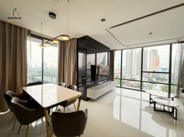 ขาย/เช่า ห้องมุมวิวโล่ง ราคาดีที่สุดในตลาด ติด BTS สุรศักดิ์ / The Bangkok Sathorn 2 Bed 106 sq.m. โทร 0937890899