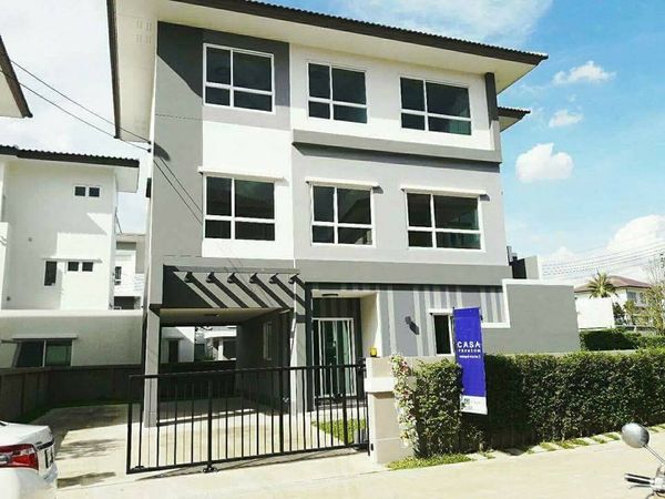 🔥For sale, large detached house, Casa Premium Ratchaphruek-Rama 5, Casa Premium Ratchaphruek-Rama 5 ✅Corner house, very wide area.  Complete facilities
