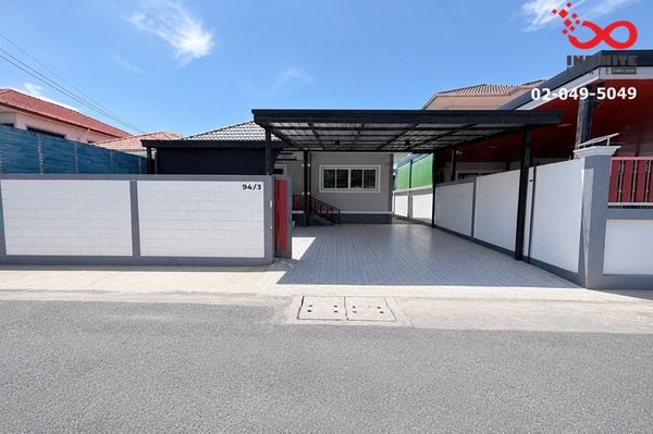 Single-storey detached house for sale, 60 sq m, Phetkasem 110, Phutthamonthon Sai 4, Nong Khaem, house ready to move in, convenient travel.