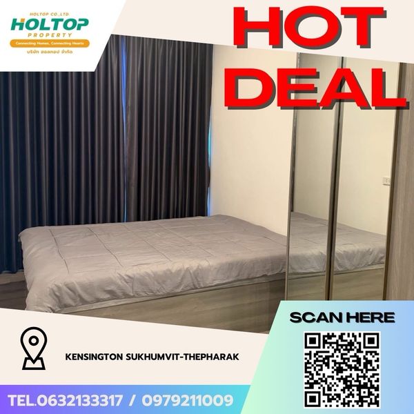 #Z5801💥100669 🔥Condo for rent Kensington Sukhumvit-Thepharak