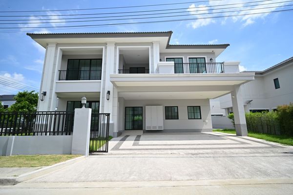 Corner detached house for sale, Laddarom, Phutthamonthon Sai 3, built-in, whole house new, never lived in, near Mahidol, Salaya.