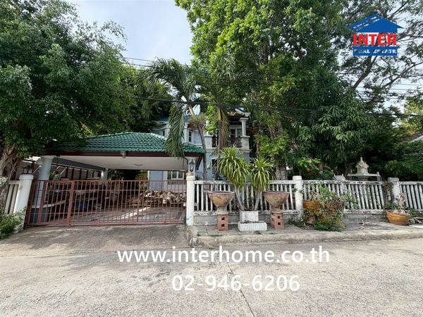 2-story detached house, 70 sq m, Chuan Chuen Village, Bangna, near Toyota Motor Asia Company, Soi Kiatphiphat Thani. Bangna-Trad Road, Km. 29, Kiatphiphat Thani Road, Bang Bo, Samut Prakan