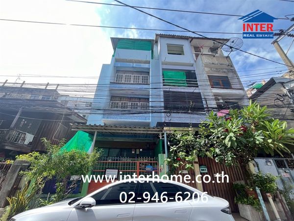 Commercial building, 3.5 floors, 20 sq m, commercial building, near Icon Siam, Ratchaphruek Road, Somdet Phra Chao Taksin Road, Khlong San District, Bangkok.