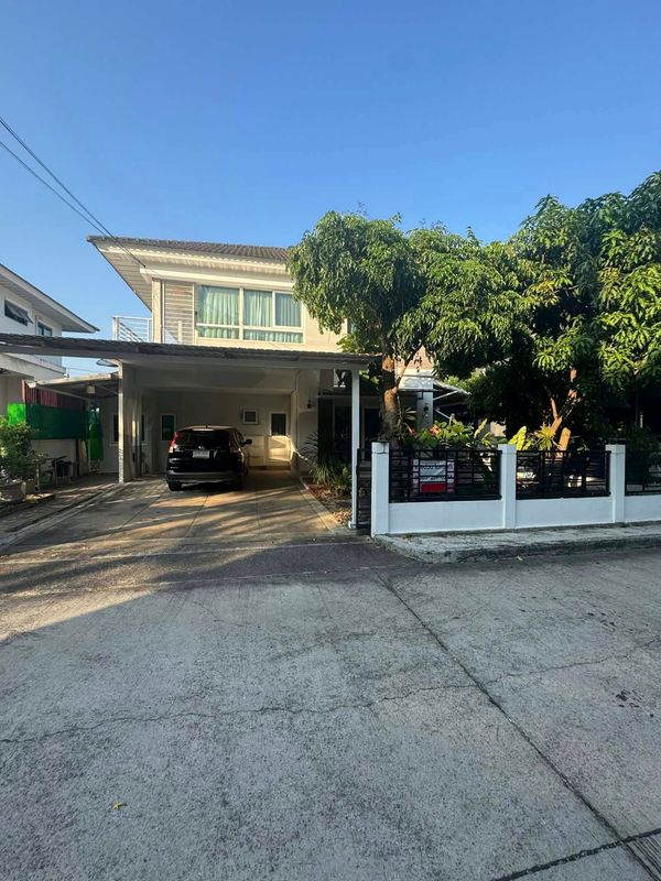 ✅ Single house for sale, prime location, next to MRT Sai Ma, free furniture, ready to move in ✅ Perfect Place Rattanathibet