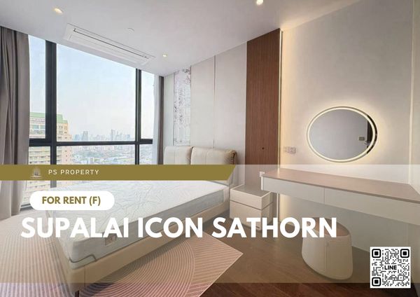 ให้เช่า ✨ Supalai ICON Sathorn ✨ 2 ห้องนอน 2 ห้องน้ำ เฟอร์นิเจอร์ และ เครื่องใช้ไฟฟ้าครบ 