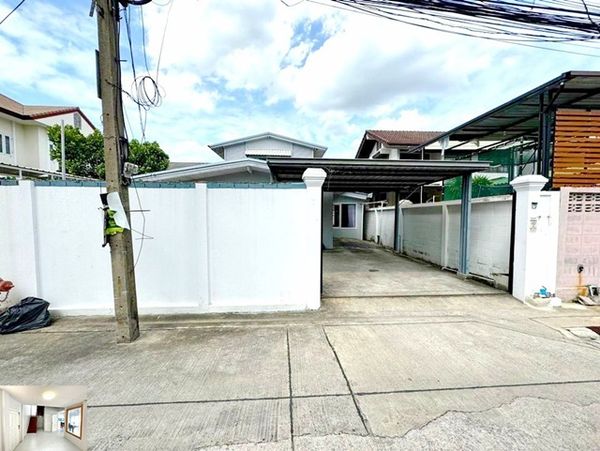 Soi Prachachuen2-6 Bridge99 450m. 2-story house 3-4bed for rent 61sq.wa.MRT BangSon 1.5km. 198sq.m.