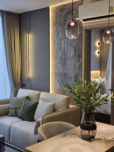 🔥For Rent Now🔥 Cloud Thonglor – Phetchaburi, corner unit with 2-sided view, large 38 sq.m. room, ready to move in.