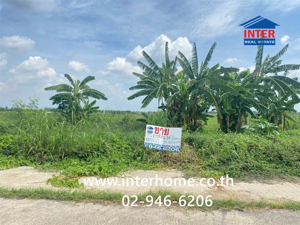 Empty land 34 rai 193 sq m. Land opposite K.C. Garden Home Village 1, Soi Nimitmai 50, Nimitmai Road, Khlong Sam Wa District, Bangkok.