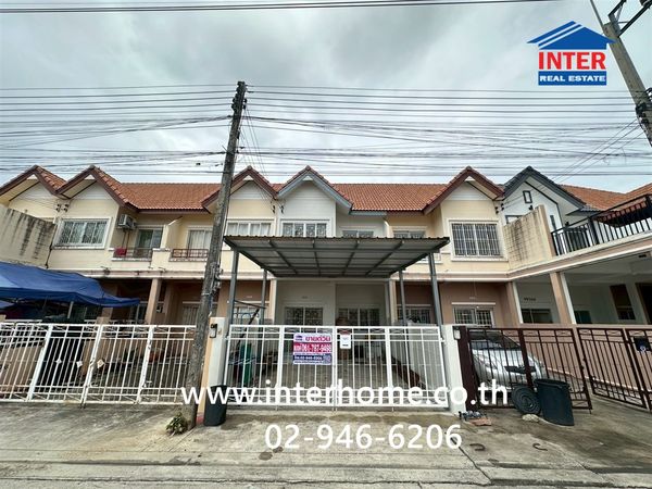 ทาวน์เฮ้าส์ 2 ชั้น 26.1 ตร.ว. หมู่บ้านพรทวีวัฒน์3 ถนนคลองหลวง ถนนรังสิต-นครนายก คลองหลวง ปทุมธานี