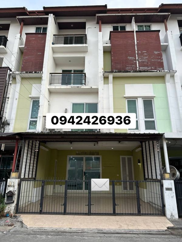 🔥ขาย ทาวน์โฮม 4 ชั้น ขายต่ำกว่าราคาประเมิน🔥 Number One Townhome Ram 2 นัมเบอร์วัน ทาวน์โฮม ราม 2 ทำเลศักยภาพ เหมาะเป็นทั้งออฟฟิศและที่พักอาศัย