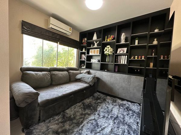 P-3028 For sale 🔥 Townhome The Village Bangna Wongwaen. House ready to move in. Near Mega Bangna