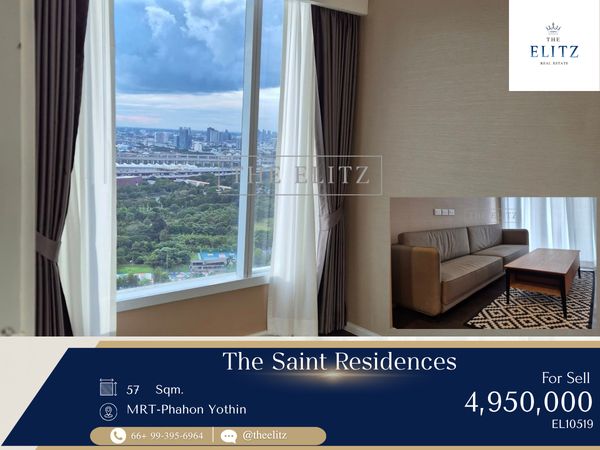 ✨ Rare Unit with Breathtaking Chatuchak Park View | The Saint Residences ✨