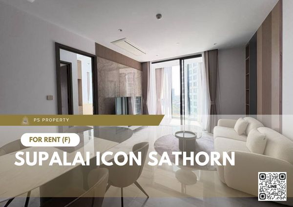 ให้เช่า ✨ Supalai ICON Sathorn ✨ 3 ห้องนอน 3 ห้องน้ำ เฟอร์นิเจอร์ และ เครื่องใช้ไฟฟ้าครบ ใกล้ BTS ช่องนนทรี