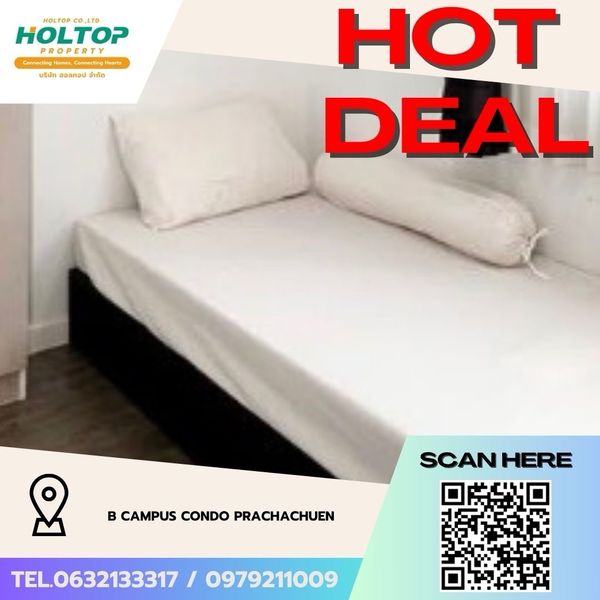 #Z5679💥010669 🔥Condo for rent B Campus Condo Prachachuen (original code Z3014)