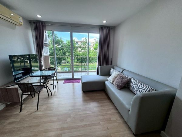 ปล่อยเช่า Green Lake Condo ศรีราชา ห้องมุม ระเบียงกว้าง เป็นสัดส่วน