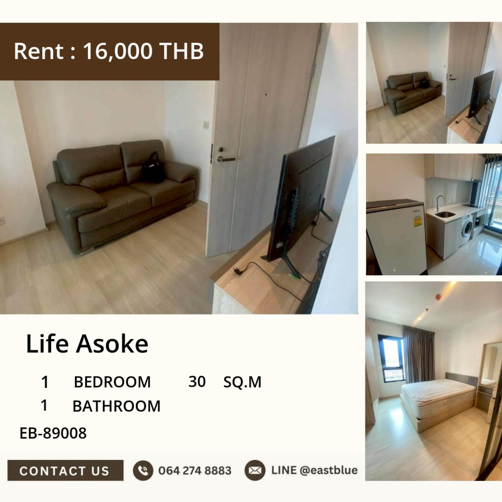 11/08/2026, 🏠 เช่า คอนโด 1 ห้องนอน Life Asoke 16,000 บาท/เดือน 0642748883 11/08/2026, 🏠 เช่า คอนโด 1 ห้องนอน Life Asoke 16,000 บาท/เดือน 0642748883