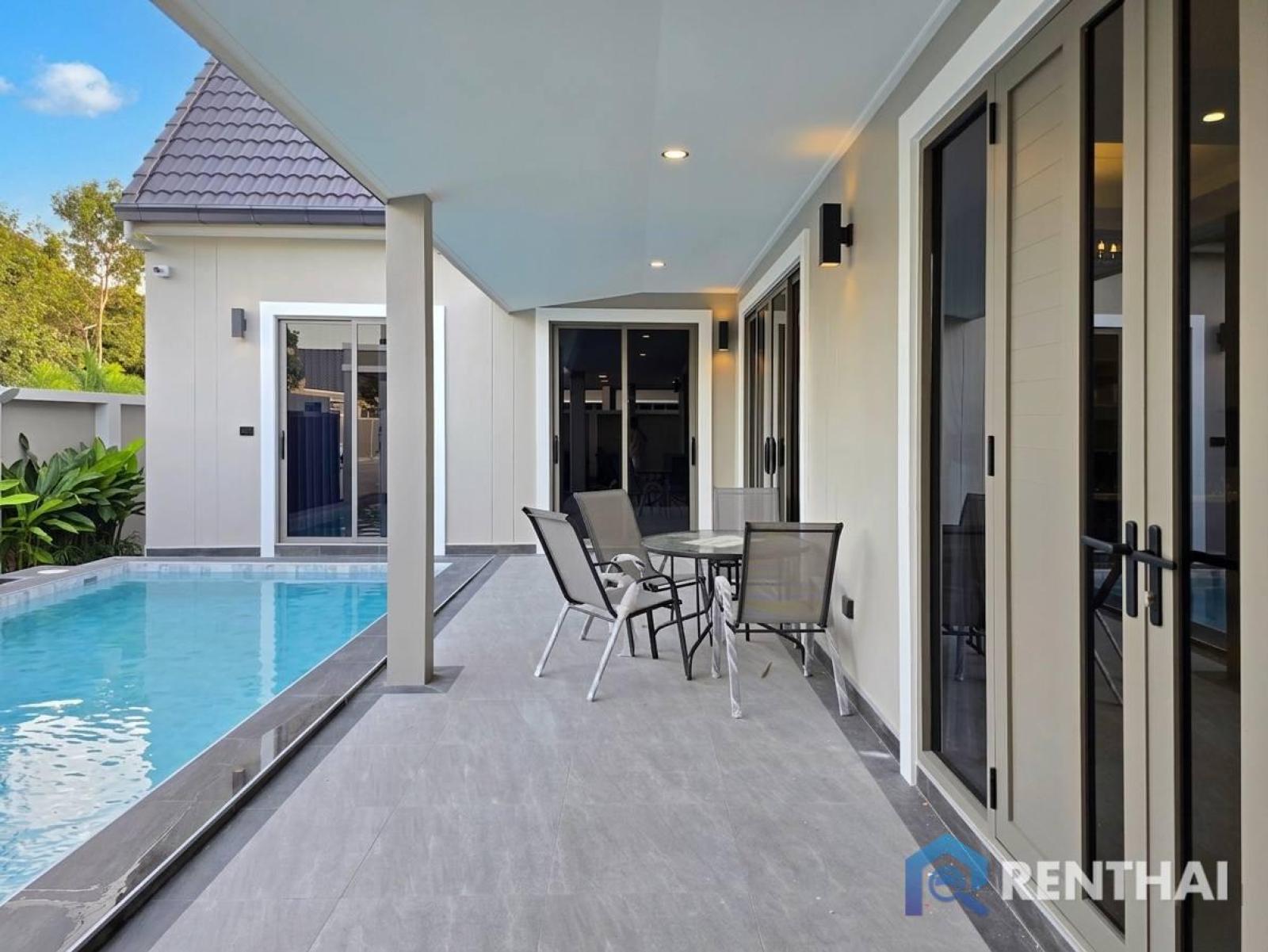 Nordic Park Pool Villas sits in the peaceful Map Prachan – รูปที่ 2